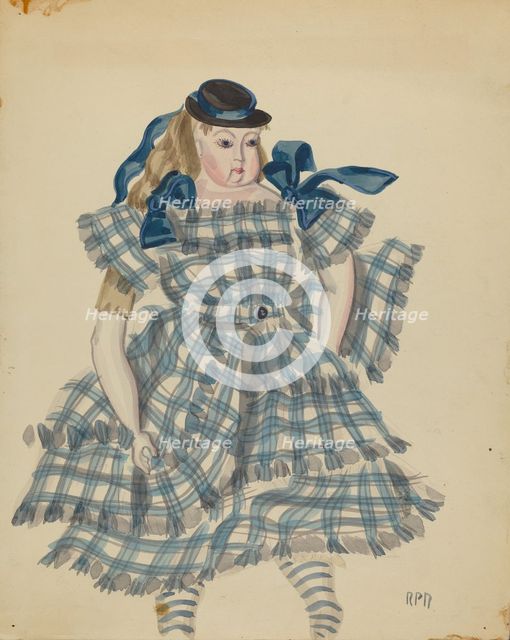 Doll, 1935/1942. Creator: Raoul Du Bois.