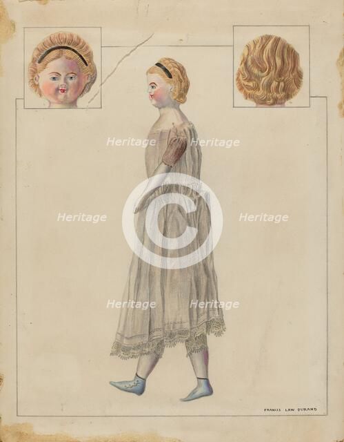 Doll, 1935/1942. Creator: Francis Law Durand.