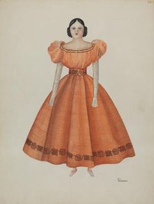 Doll, 1935/1942. Creator: Josephine C. Romano