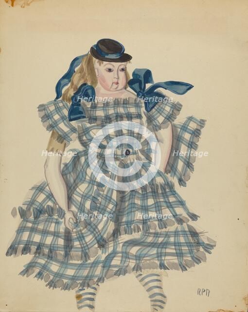 Doll, 1935/1942. Creator: Raoul Du Bois.