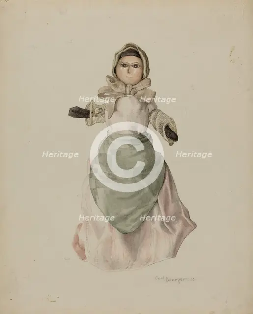 Doll, 1939. Creator: Carl Buergerniss.