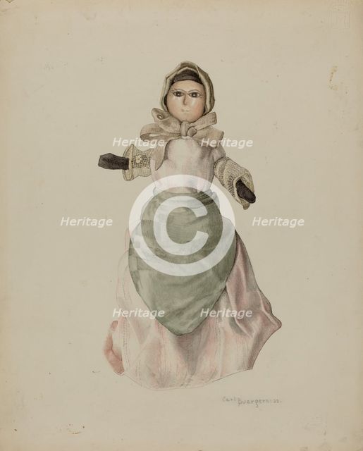 Doll, 1939. Creator: Carl Buergerniss.