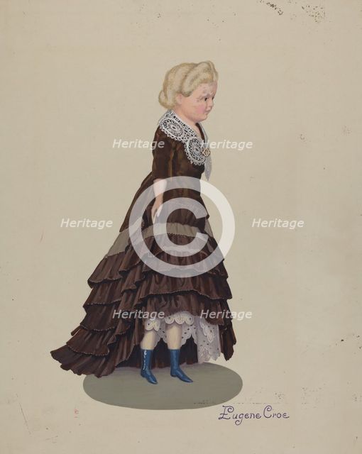 Doll - "Abigail", c. 1937. Creator: Eugene Croe.