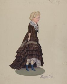 Doll - "Abigail", c. 1937. Creator: Eugene Croe