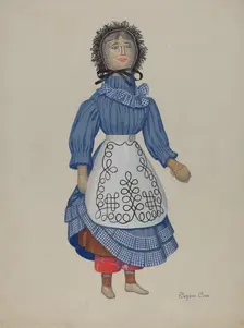 Doll - "Aggie", c. 1937. Creator: Eugene Croe