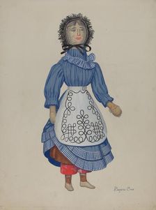 Doll - "Aggie", c. 1937. Creator: Eugene Croe