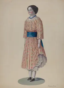 Doll - "Amelia", c. 1937. Creator: Eugene Croe