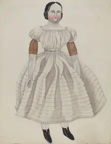 Doll - "Ann Blairs", c. 1936. Creator: Mary E Humes
