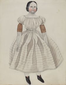 Doll - "Ann Blairs", c. 1936. Creator: Mary E Humes