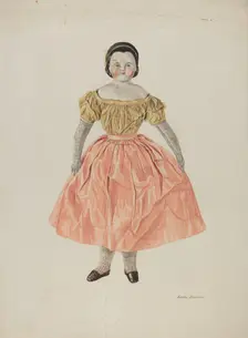 Doll - "Annie Sampson", c. 1940. Creator: Edith Towner