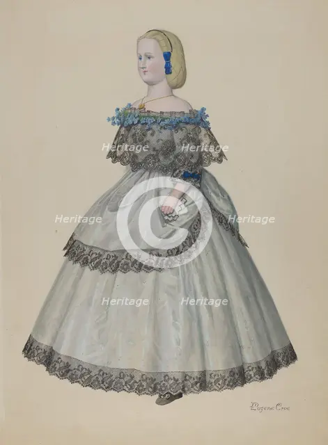 Doll - "Antoinette", c. 1938. Creator: Eugene Croe.