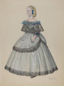 Doll - "Antoinette", c. 1938. Creator: Eugene Croe