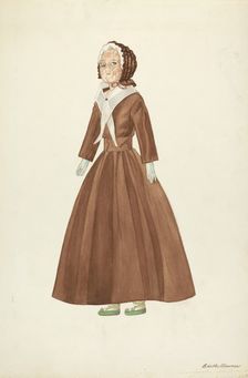 Doll: "Betsey Paine", 1935/1942. Creator: Edith Towner