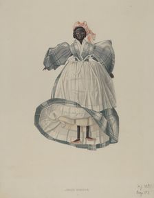 Doll: Black Mama, c. 1938. Creator: Jacob Gielens
