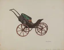 Doll Buggy, 1935/1942. Creator: Alfonso Moreno