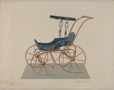 Doll Buggy, c. 1937. Creator: Eugene Croe