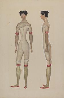 Doll, c. 1936. Creator: Beverly Chichester