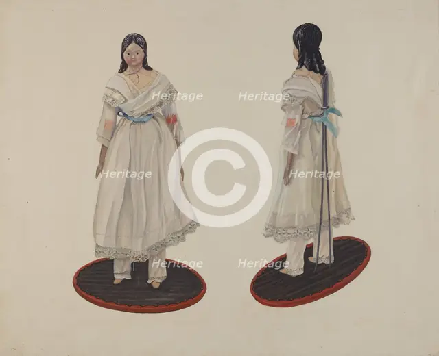 Doll, c. 1936. Creator: Florian Rokita.