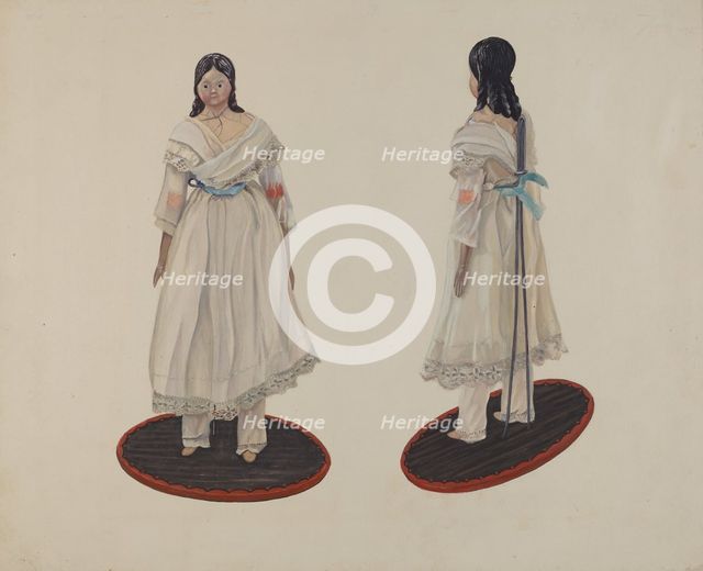 Doll, c. 1936. Creator: Florian Rokita.