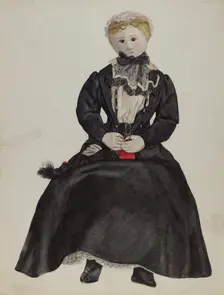 Doll, c. 1936. Creator: Jane Iverson