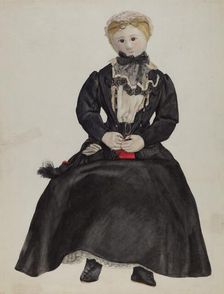 Doll, c. 1936. Creator: Jane Iverson