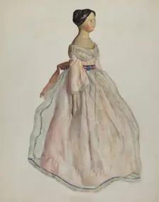 Doll, c. 1936. Creator: Jane Iverson