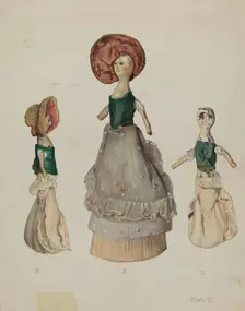 Doll, c. 1936. Creator: Jane Iverson
