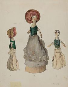 Doll, c. 1936. Creator: Jane Iverson