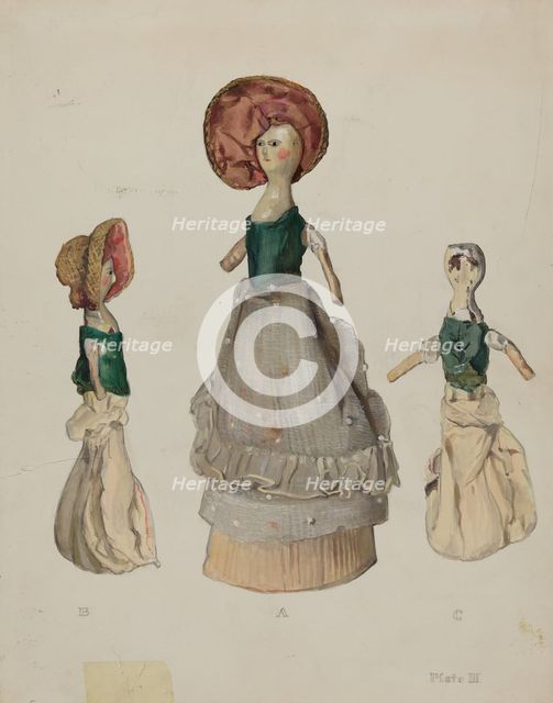 Doll, c. 1936. Creator: Jane Iverson.