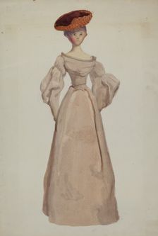 Doll, c. 1936. Creator: Kapousouz