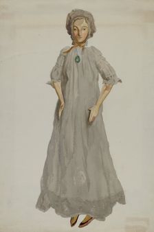 Doll, c. 1936. Creator: Kapousouz