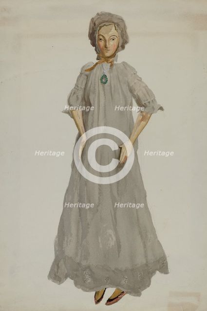 Doll, c. 1936. Creator: Kapousouz.