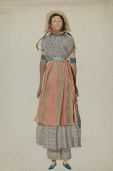 Doll, c. 1936. Creator: Kapousouz