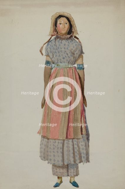 Doll, c. 1936. Creator: Kapousouz.