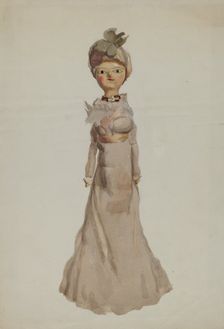 Doll, c. 1936. Creator: Kapousouz