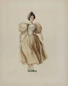 Doll, c. 1936. Creator: Lillian Causey