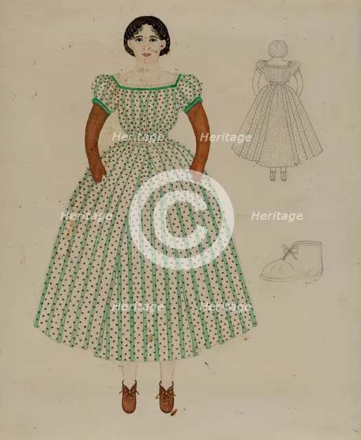 Doll, c. 1936. Creator: Marie Famularo.