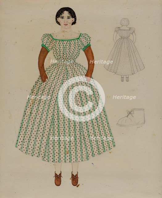 Doll, c. 1936. Creator: Marie Famularo.