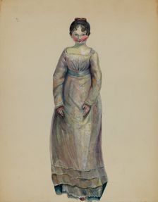 Doll, c. 1936. Creator: Mina Lowry
