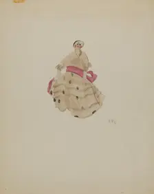 Doll, c. 1936. Creator: Raoul Du Bois