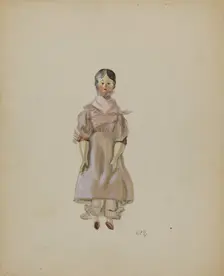Doll, c. 1936. Creator: Raoul Du Bois