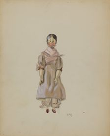 Doll, c. 1936. Creator: Raoul Du Bois