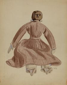 Doll, c. 1936. Creator: Raoul Du Bois
