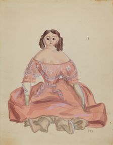 Doll, c. 1936. Creator: Raoul Du Bois