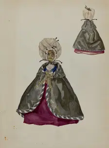 Doll, c. 1937. Creator: Verna Tallman