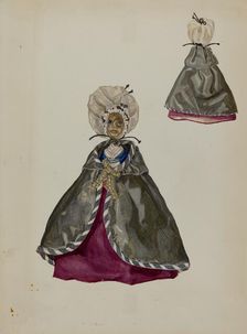 Doll, c. 1937. Creator: Verna Tallman