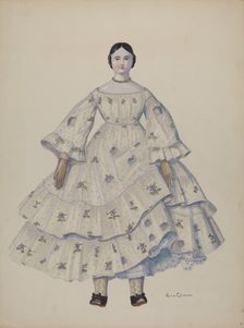 Doll, c. 1937. Creator: Anne Colman