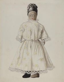 Doll, c. 1937. Creator: Bertha Semple