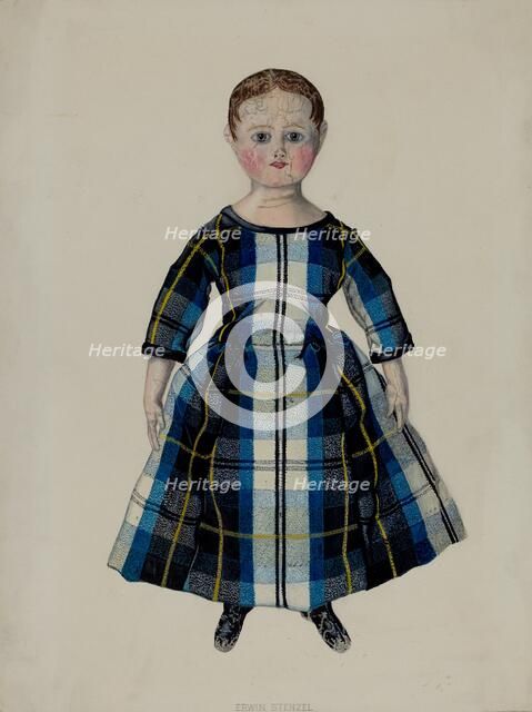 Doll, c. 1937. Creator: Erwin Stenzel.