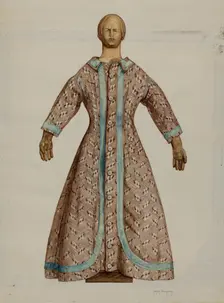 Doll, c. 1937. Creator: Helen Bronson